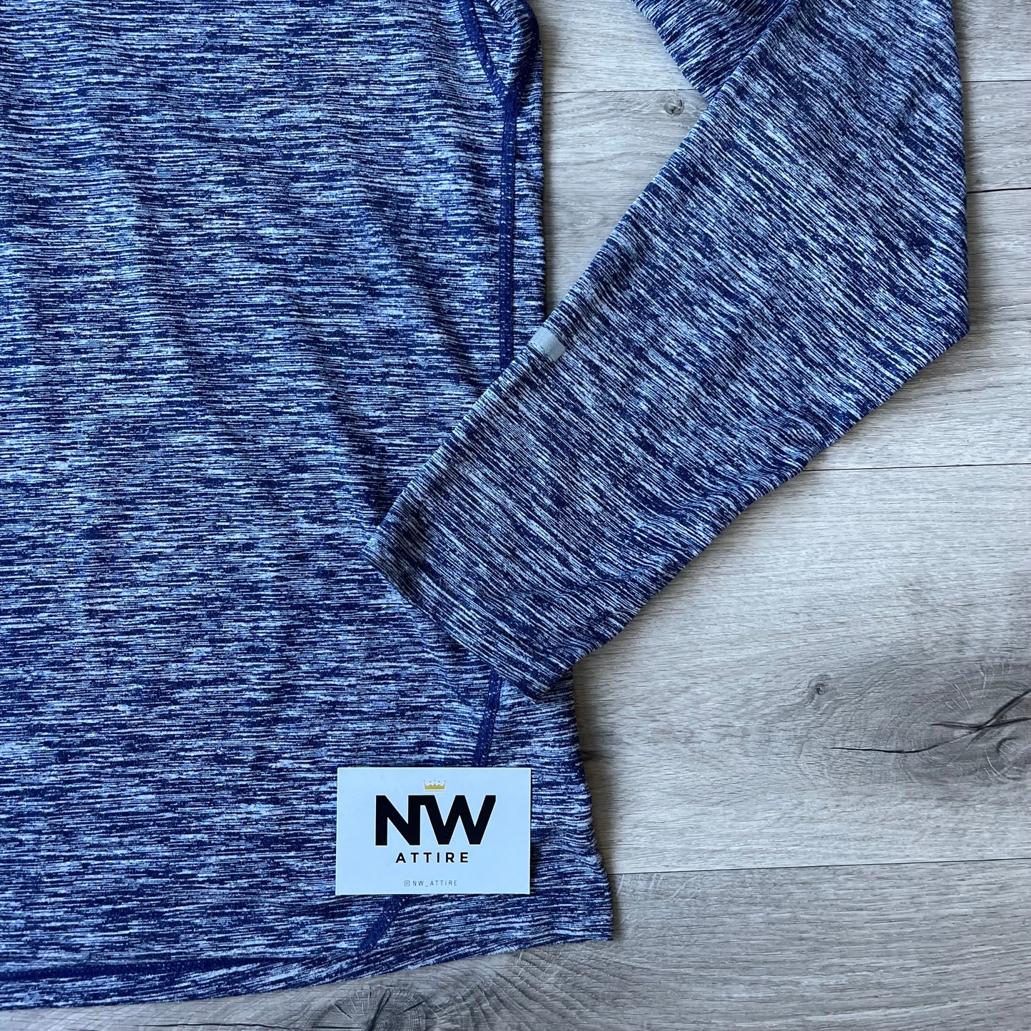 Nike 1/2 Zip Neon/Navy