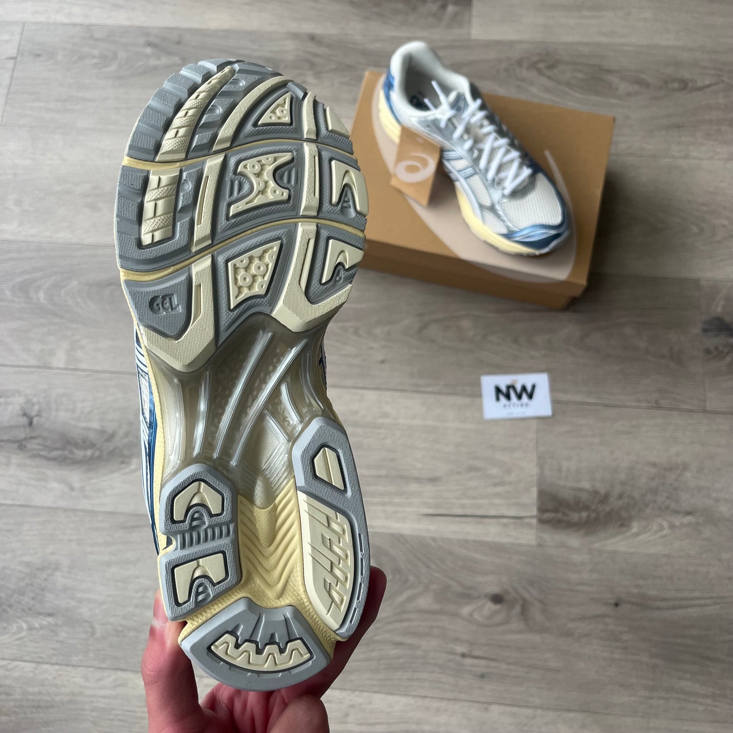 ASICS Gel-Kayano 14 Cream/Denim Blue