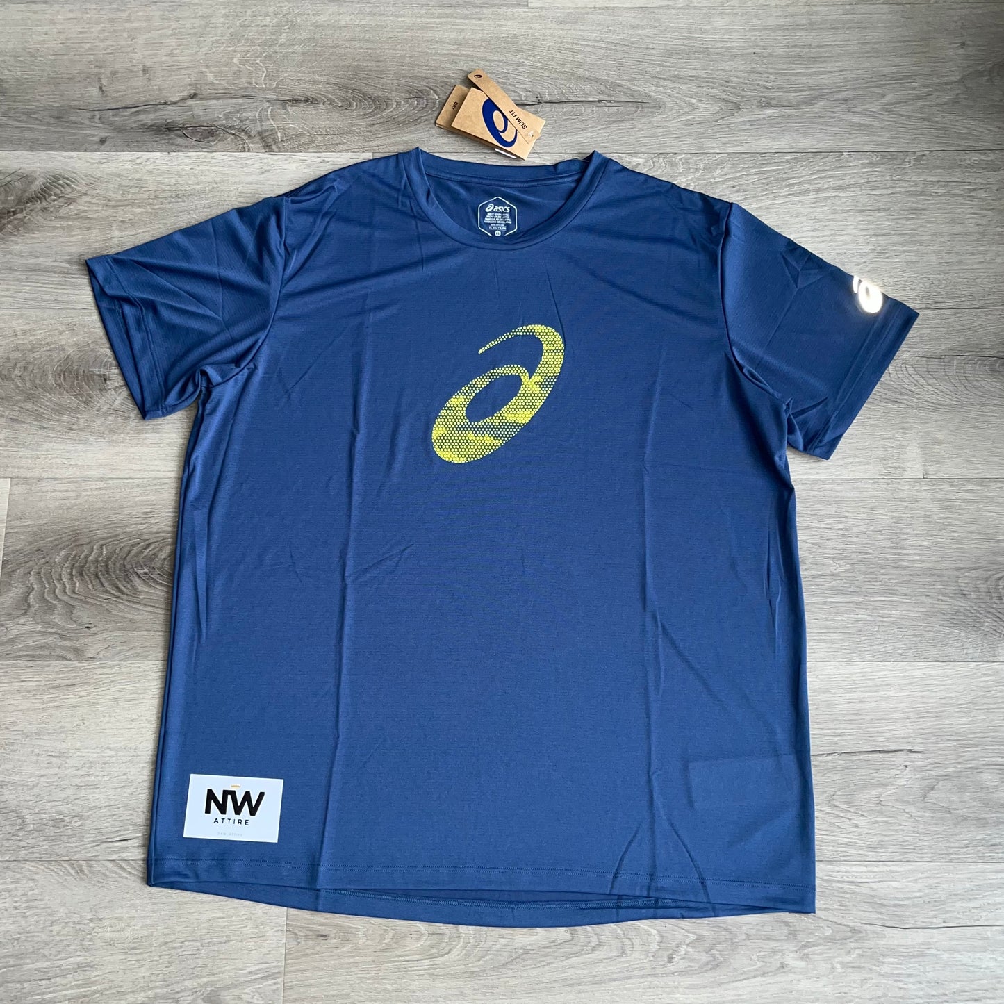 ASICS Navy/Neon GPX T-shirt