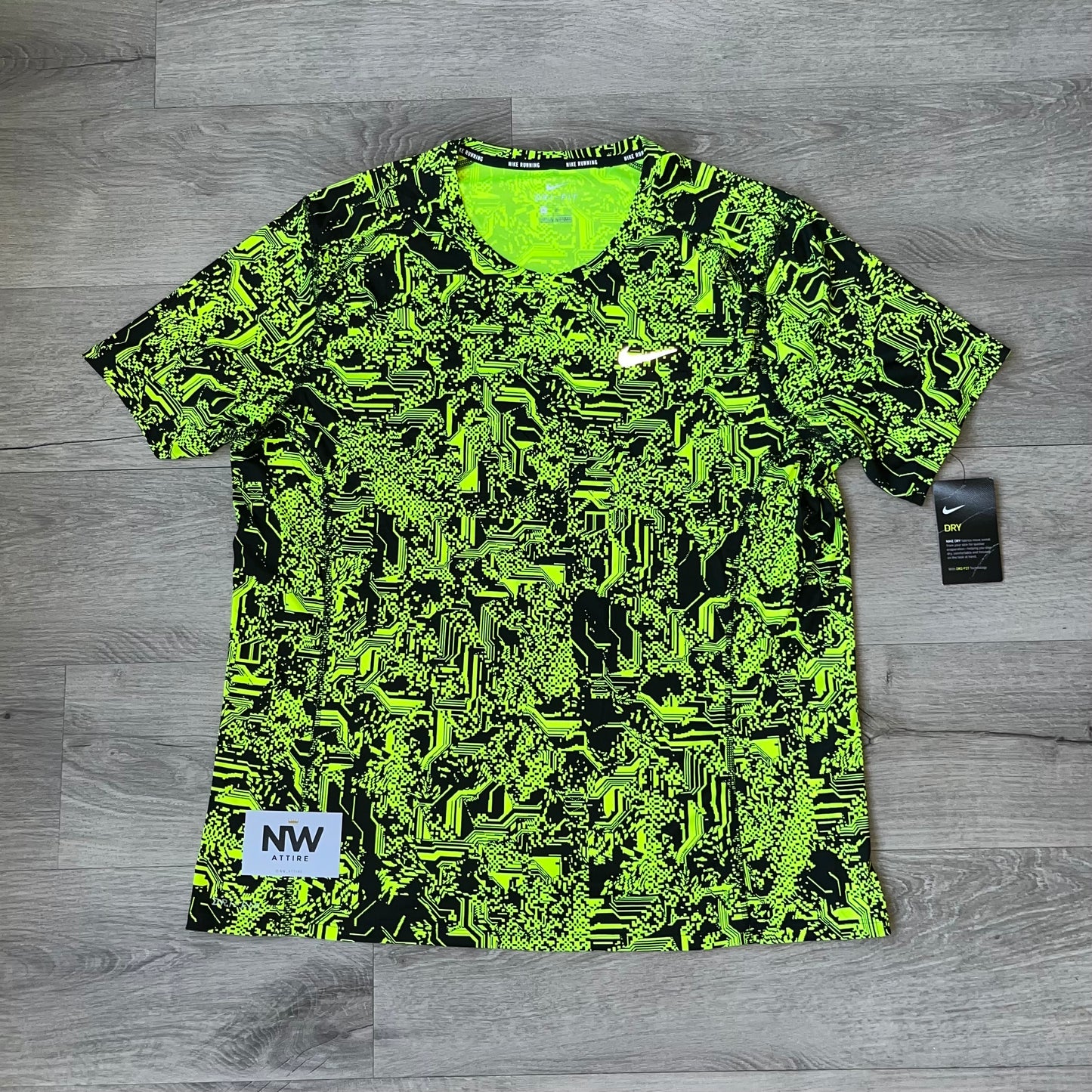 Nike UV Dry Miler Volt w/ Tags