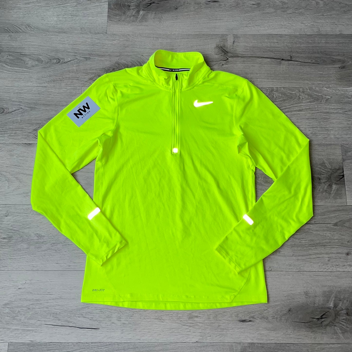 Nike 1/2 Zip Neon