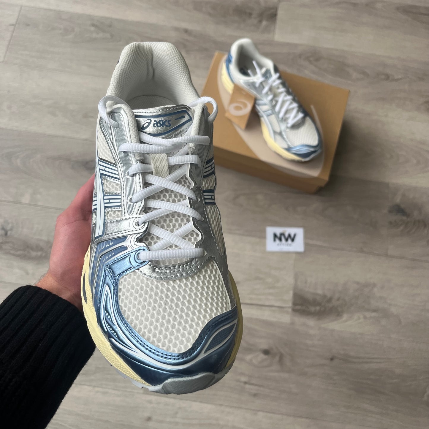ASICS Gel-Kayano 14 Cream/Denim Blue