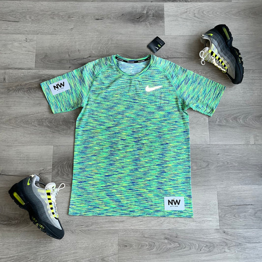 Nike Tech Knit 1.0 Neon Volt w/ Tags