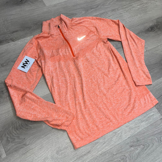 Nike Tech Knit RFLF 1/2 Zip Salmon Pink
