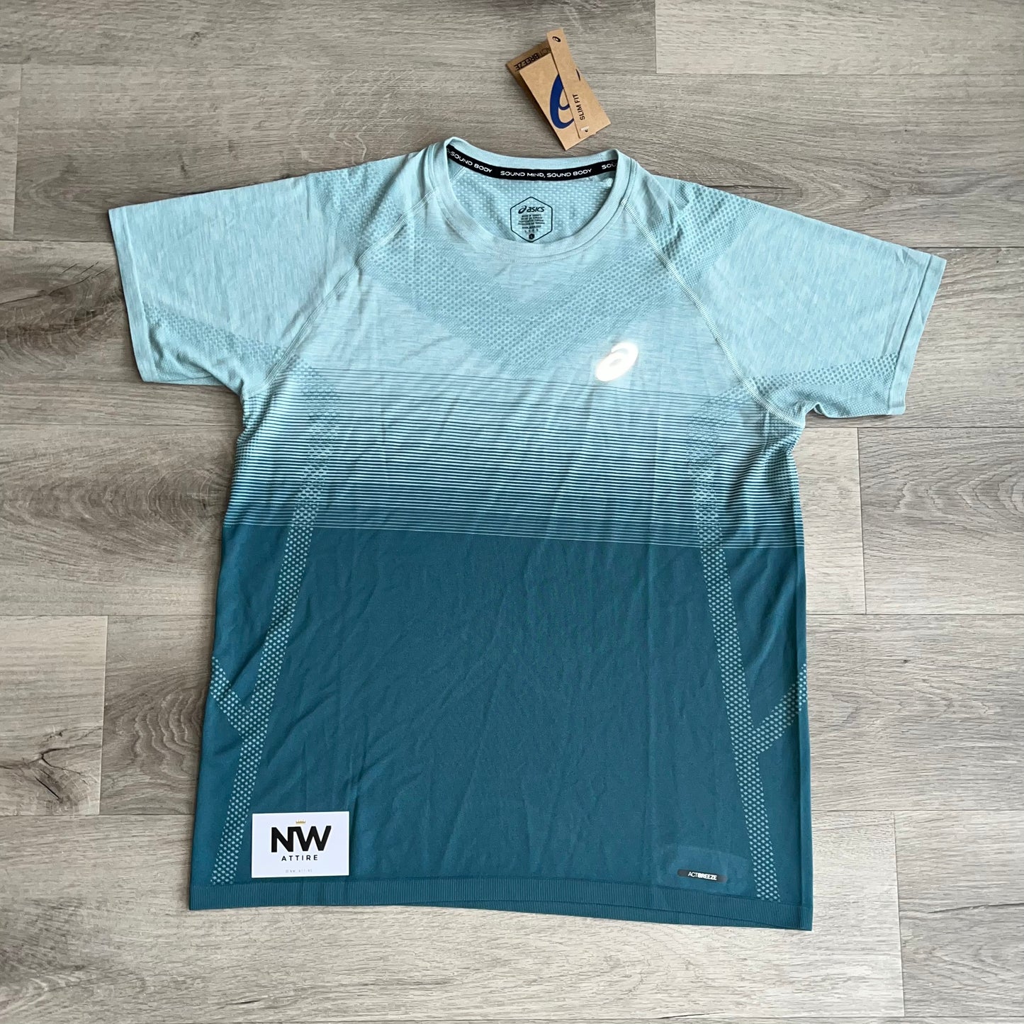 ASICS Acti-breeze T-shirt Ocean Haze/Teal