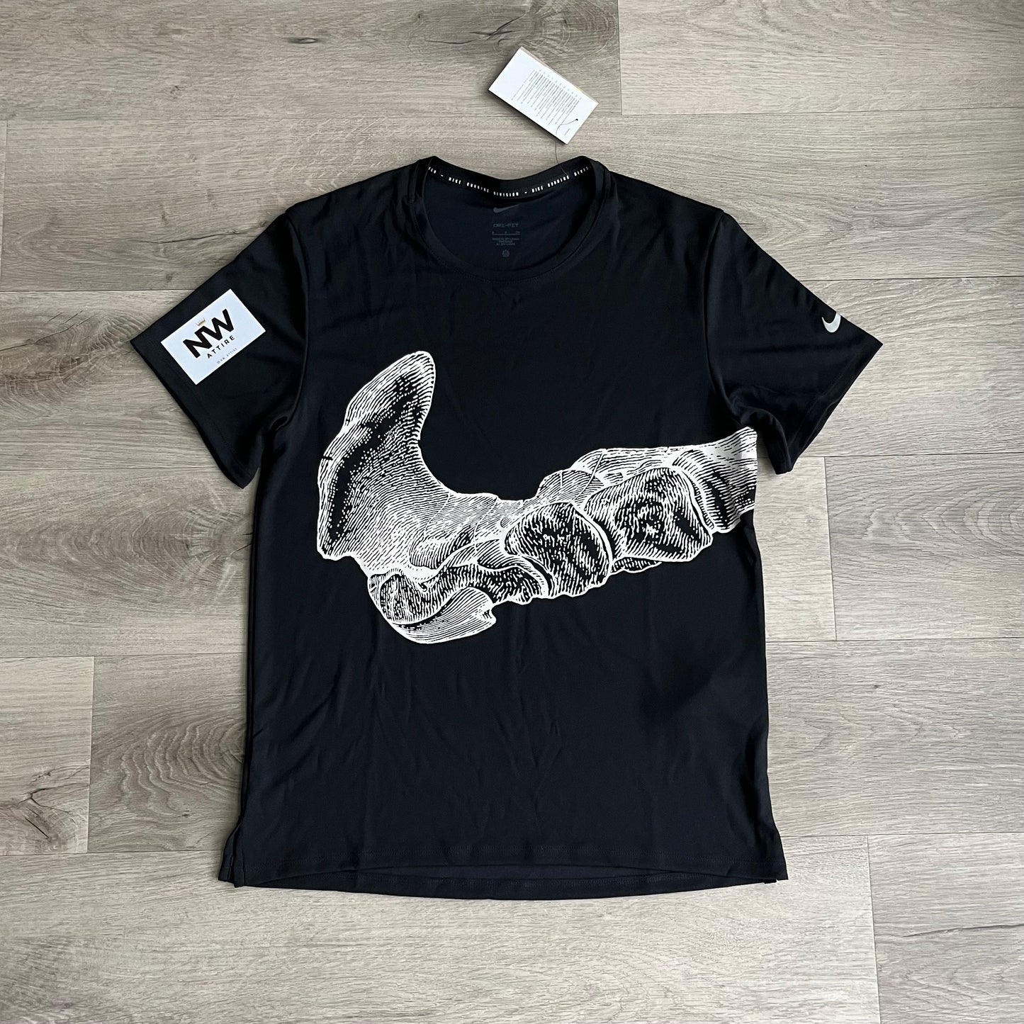 Nike UV Run Division Bone Miler Black
