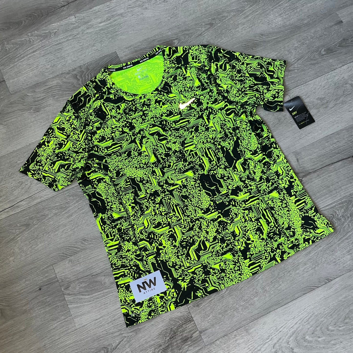 Nike UV Dry Miler Volt w/ Tags