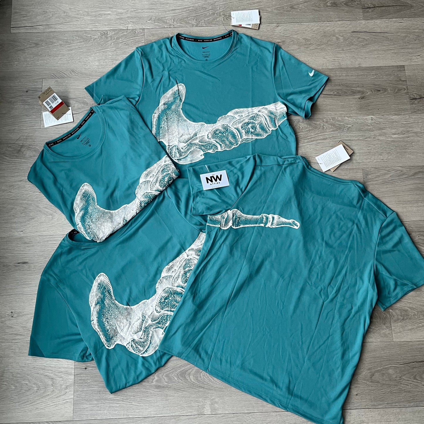 Nike UV Run Division Bone Miler Mineral Teal