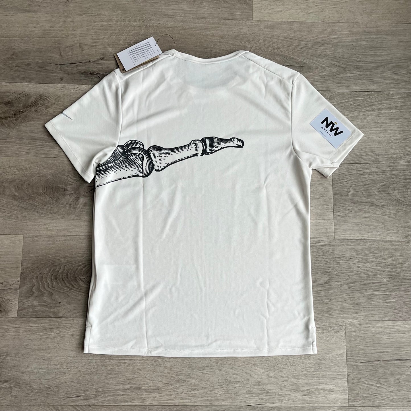 Nike UV Run Division Bone Miler White