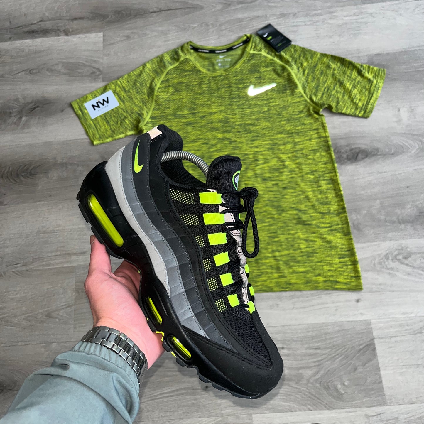 Nike Tech Knit 1.0 Reverse Neon