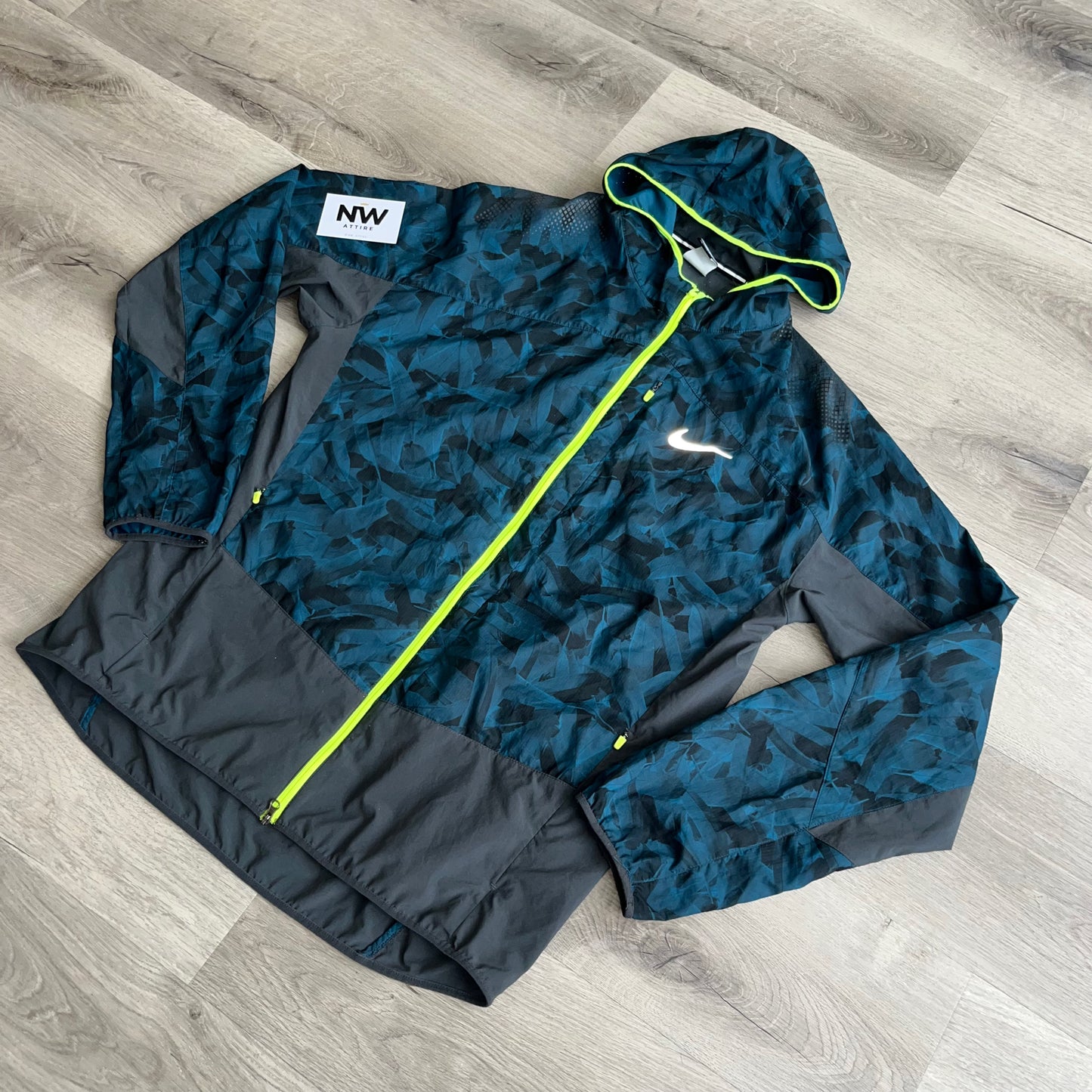 Nike Kiger Trail Jacket Blue/Neon