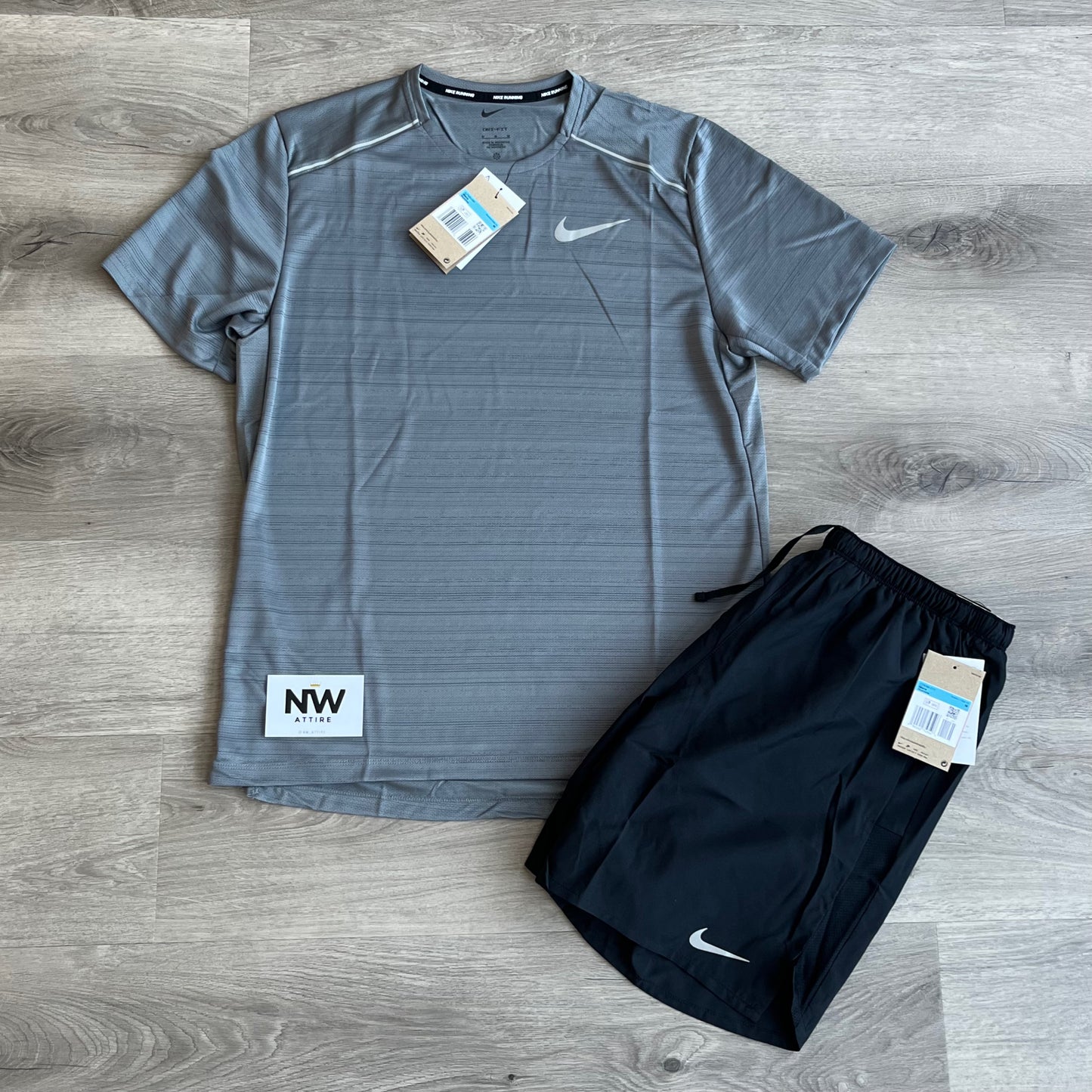 Nike Miler & 7” Challenger Shorts Set
