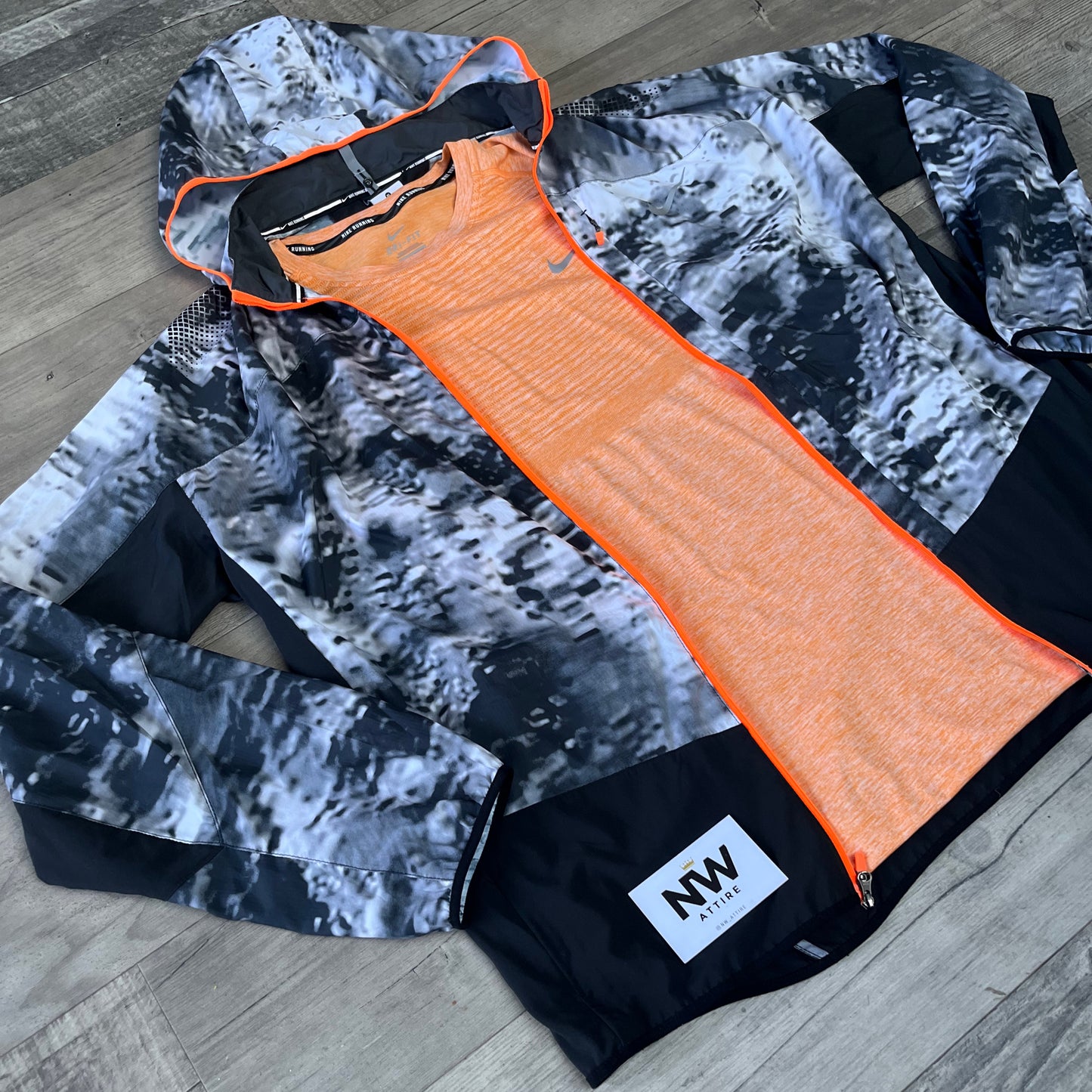Nike Kiger Trail Jacket Orange Fuzz