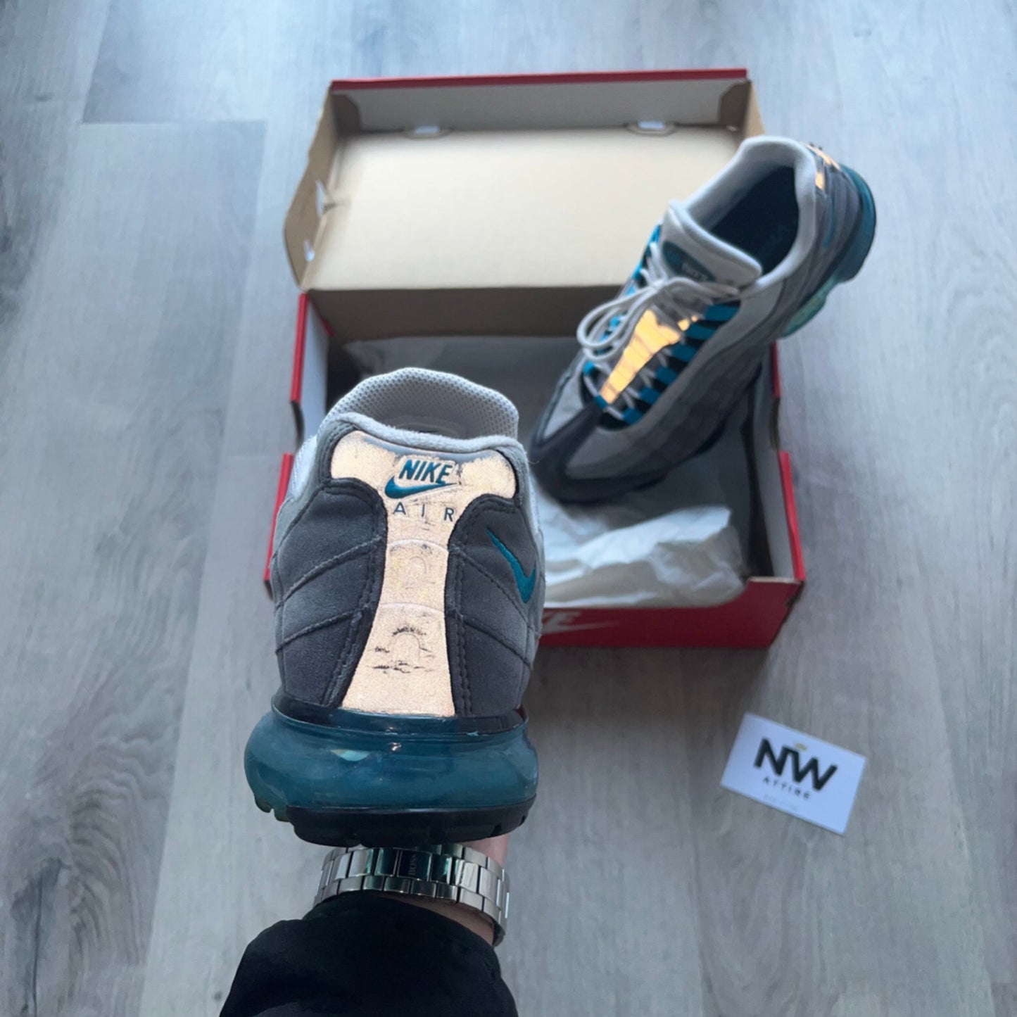 Nike VaporMax 95’s Crystal Blue