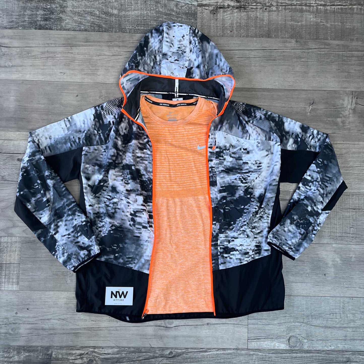 Nike Kiger Trail Jacket Orange Fuzz