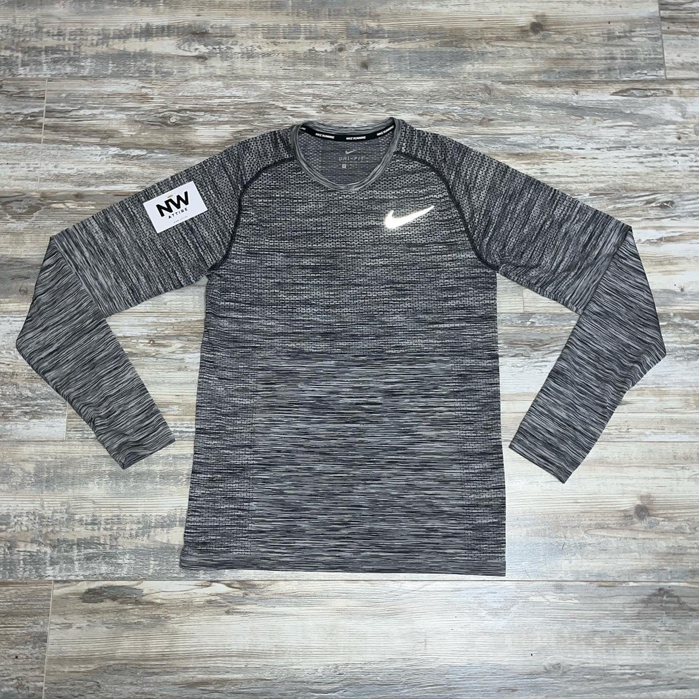 Nike Tech Knit 1.0 LS Gunpowder Grey