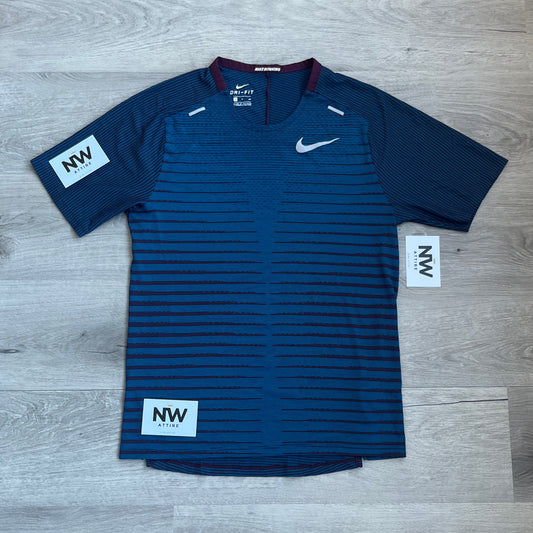Nike Tech Knit Future Fast Navy/Maroon