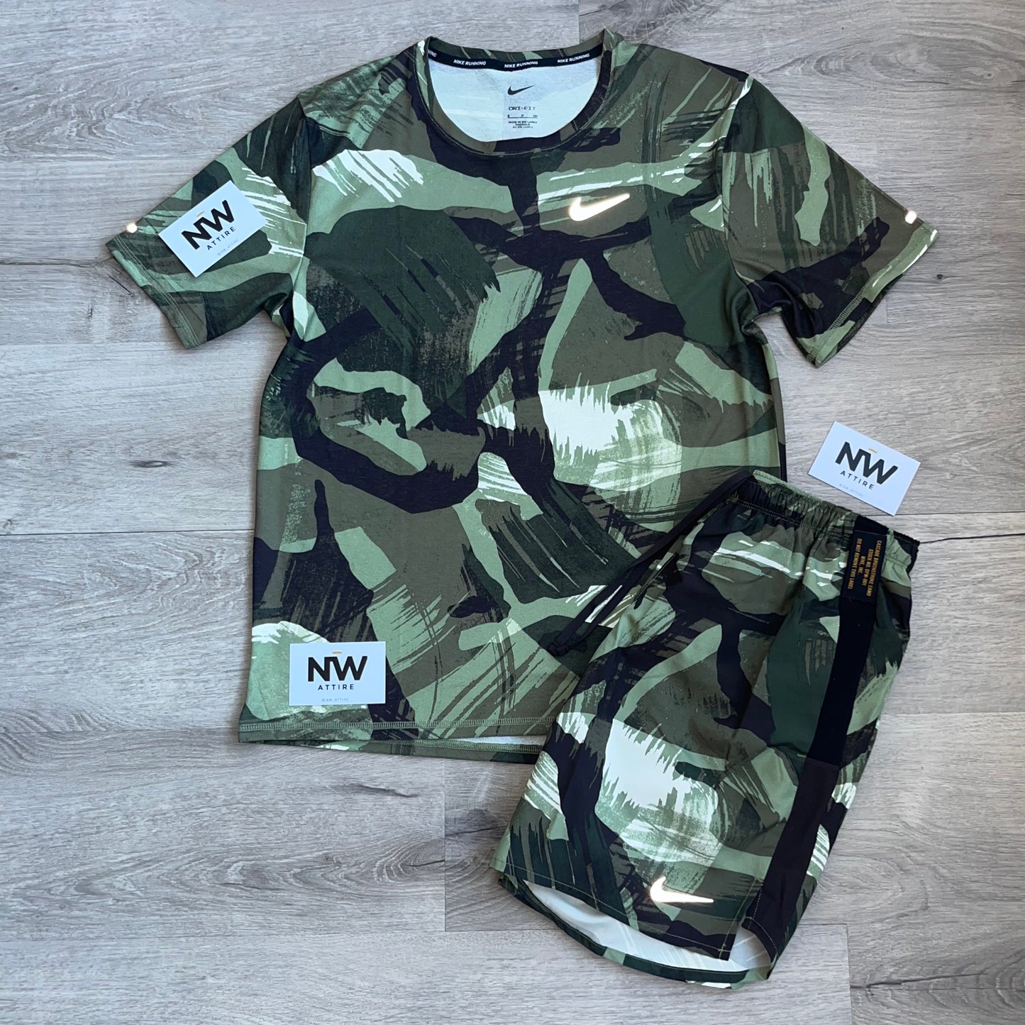 Nike Camo Miler Set