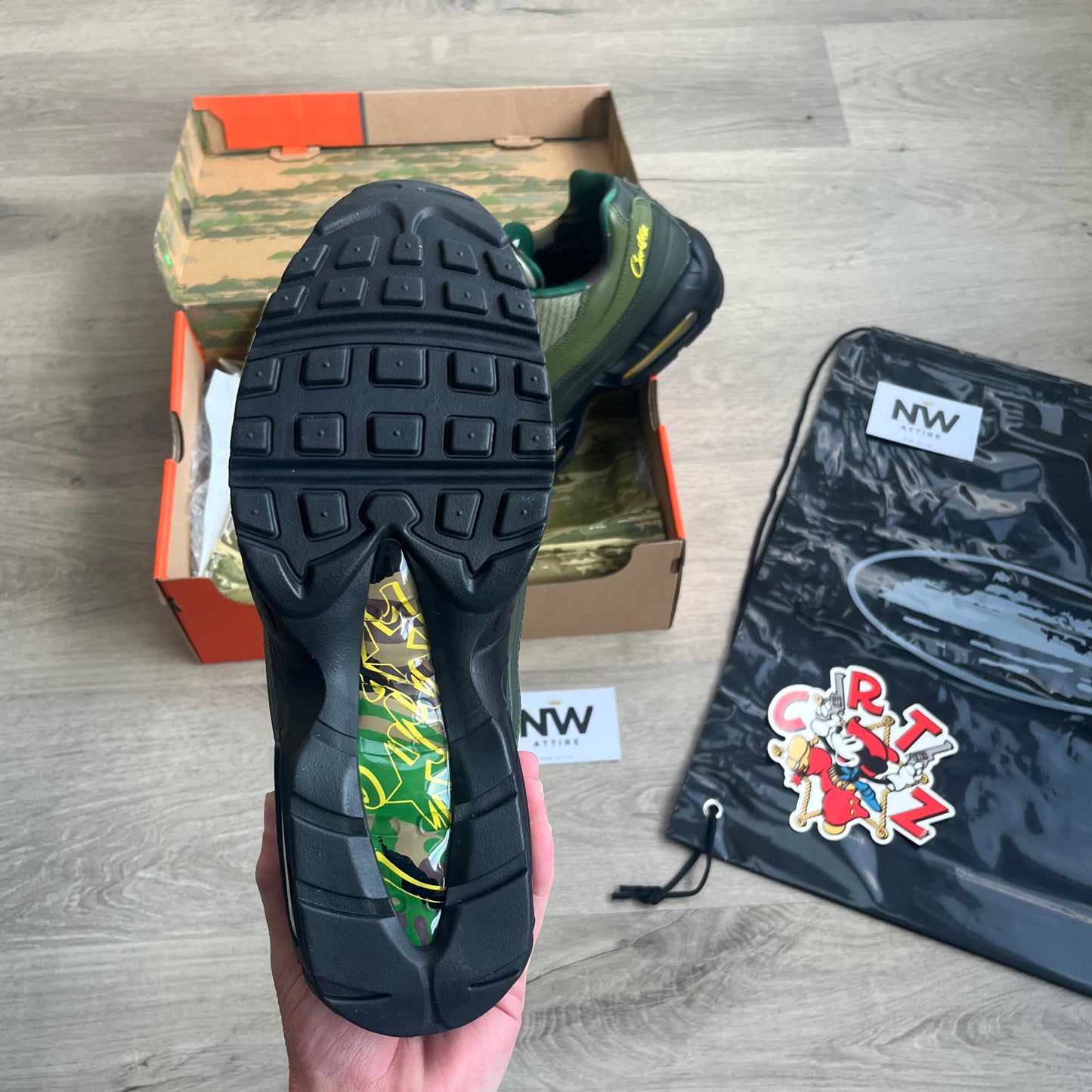 Nike x CRTZ Air Max 95 Gutta Green