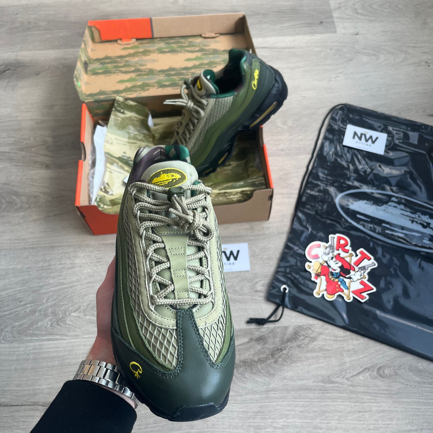 Nike x CRTZ Air Max 95 Gutta Green