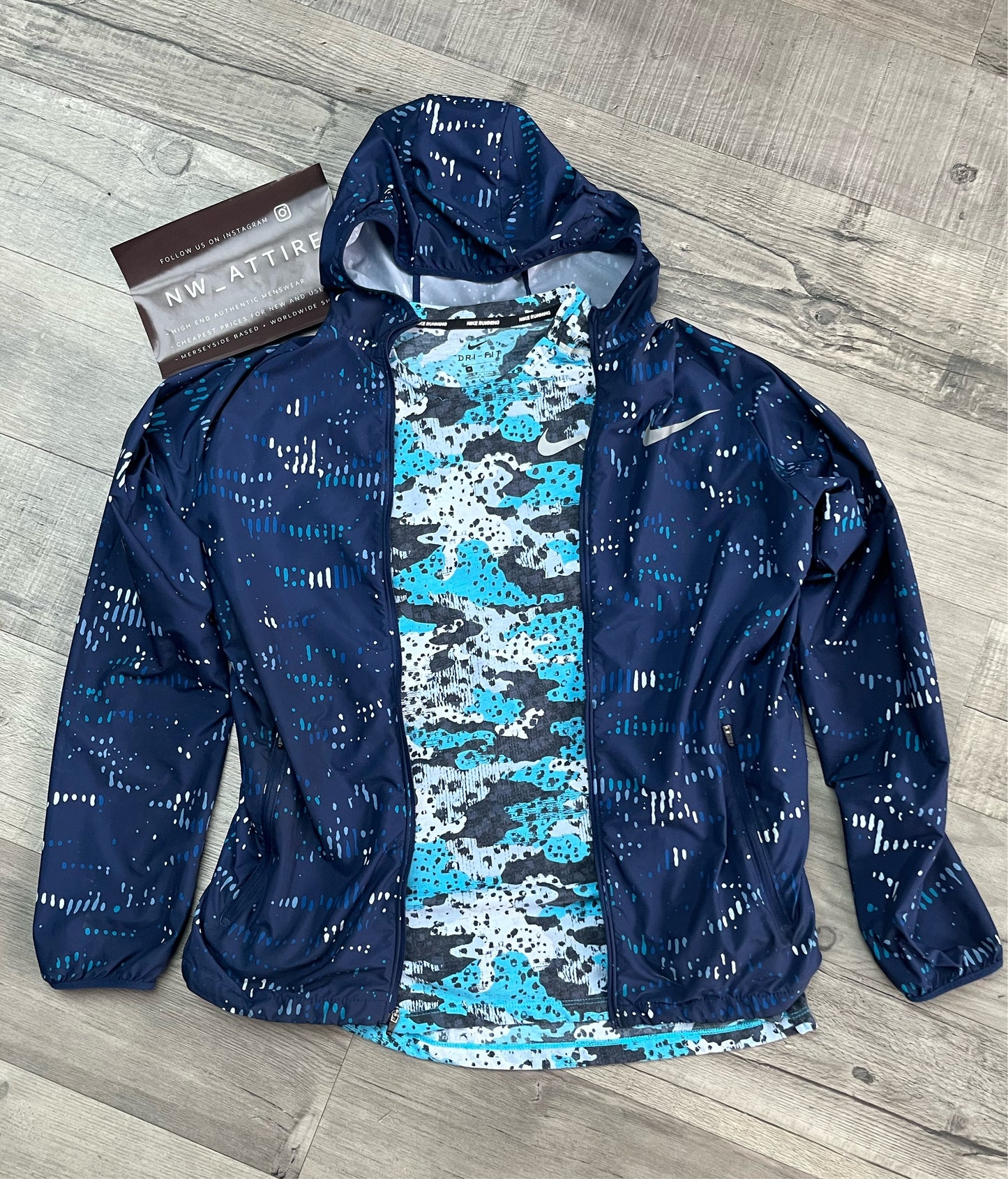 Nike Dri-Fit Blue Camo T-shirt
