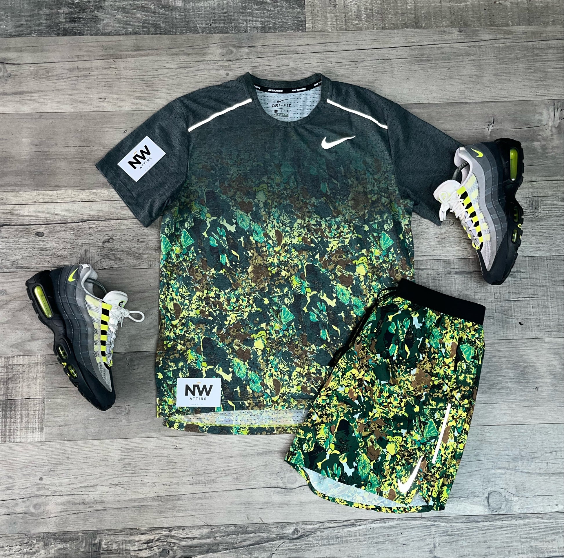 Nike Floral Set Neon – NORTH WEST ATTIRE