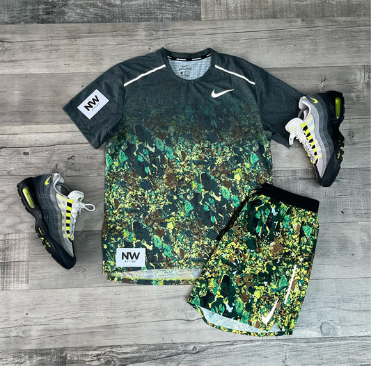 Nike Floral Set Neon