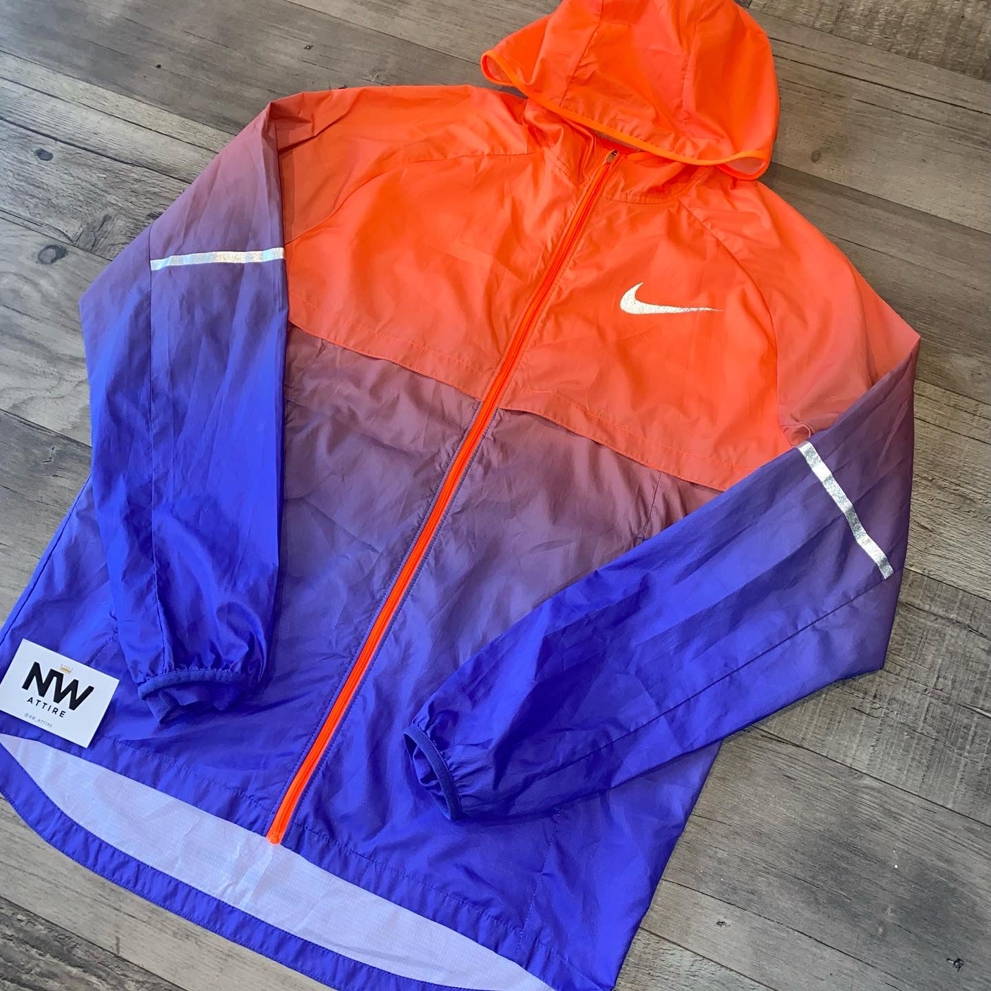 Nike Shield Windrunner Orange Blue