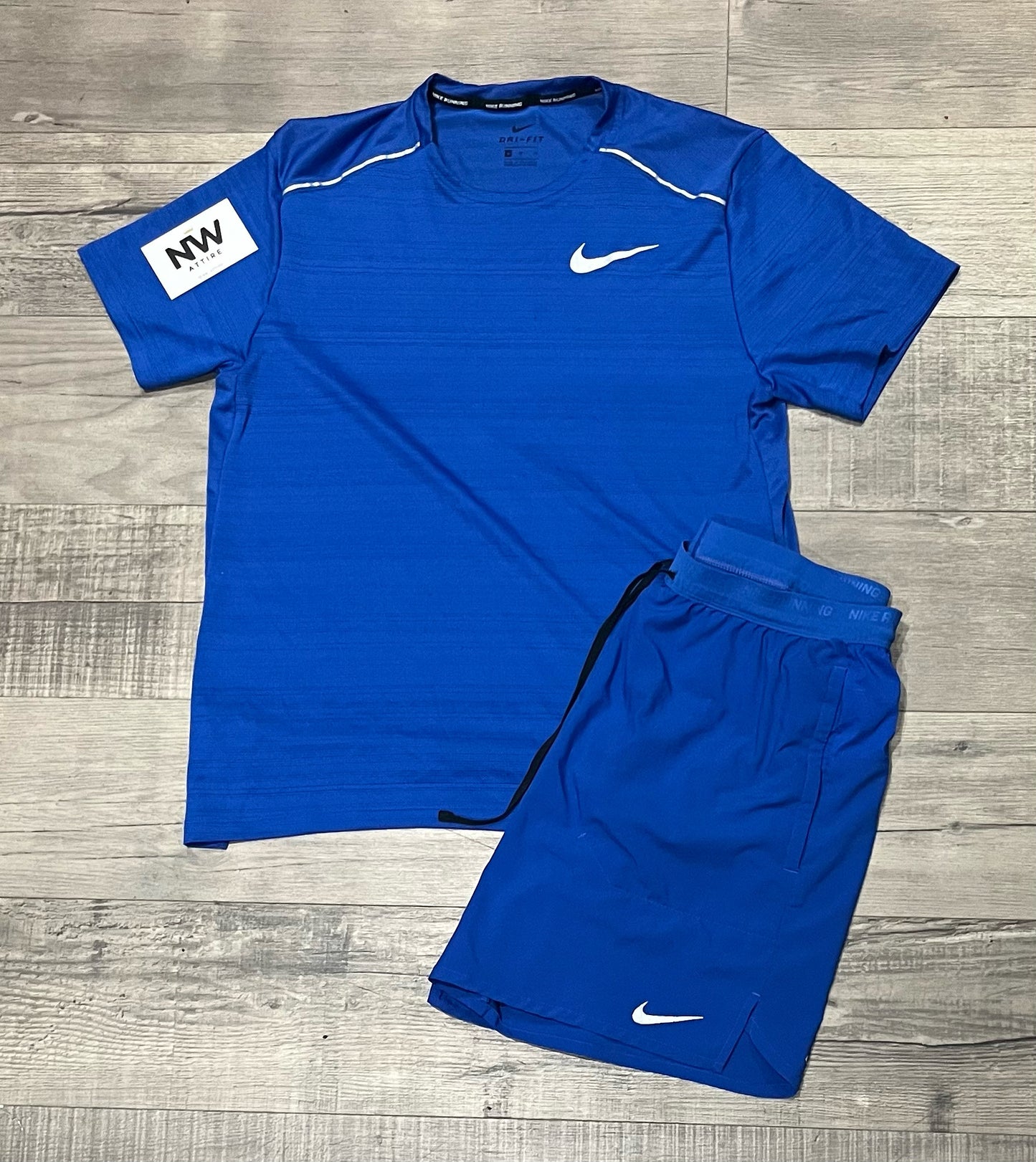 Nike Game Royal Miler & Flex Strides Set