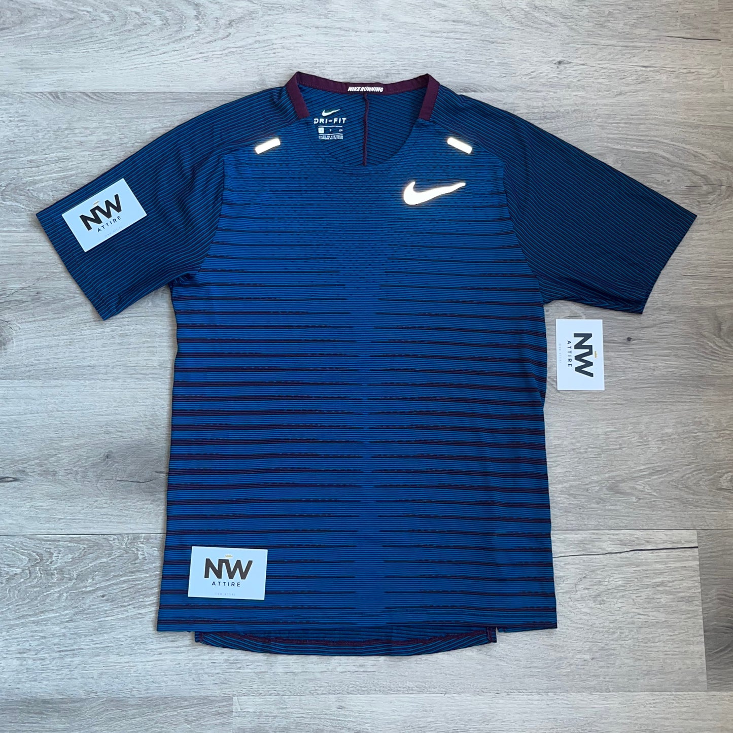 Nike Tech Knit Future Fast Navy/Maroon