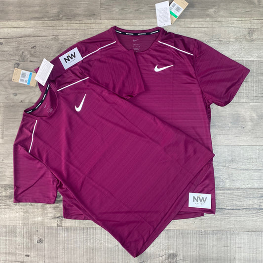 Nike Miler 1.0 Maroon