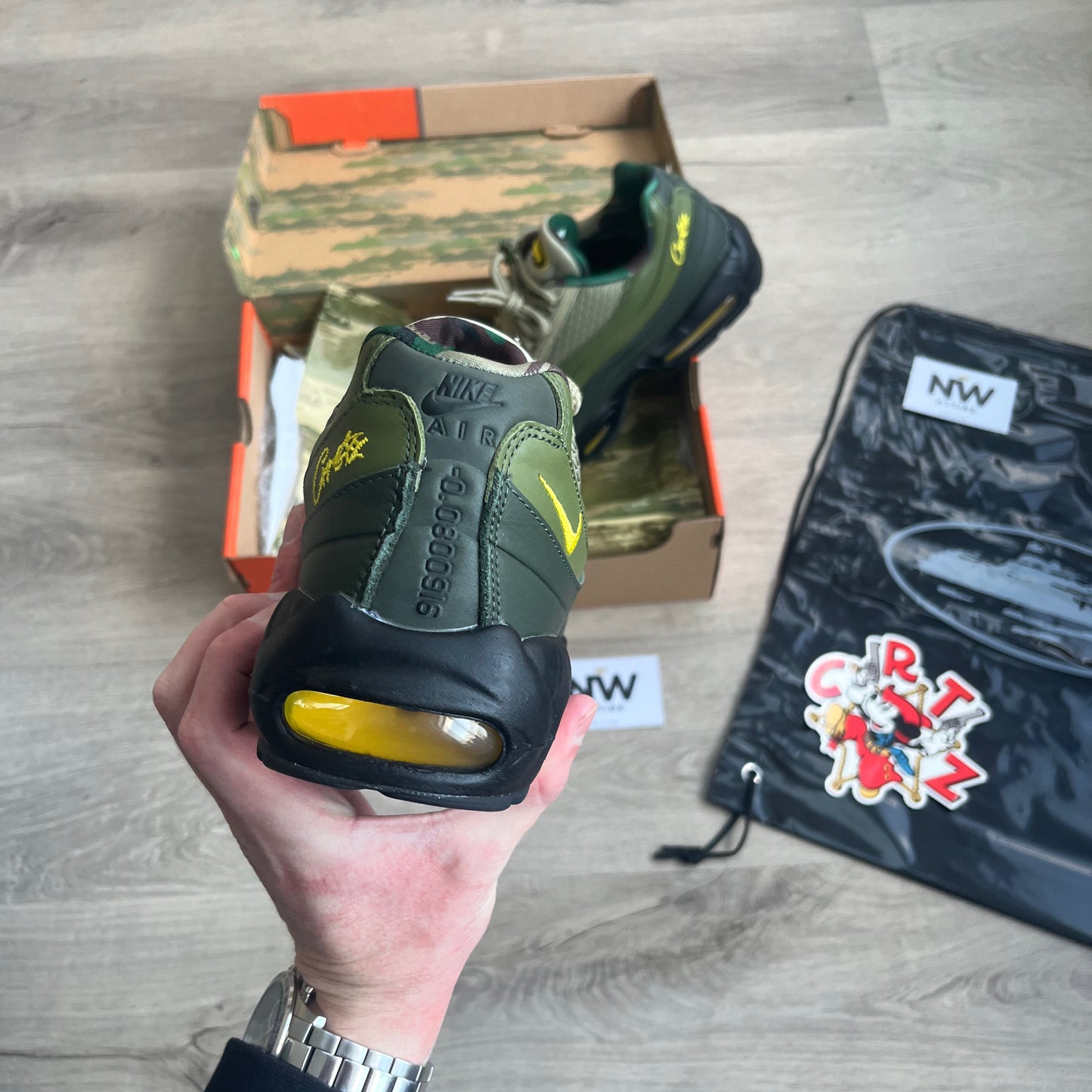 Nike x CRTZ Air Max 95 Gutta Green