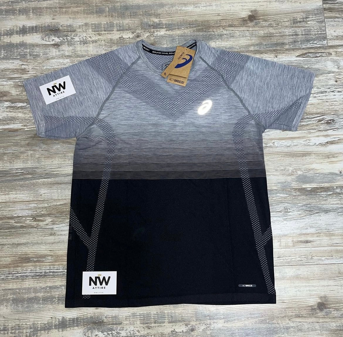 ASICS Acti-breeze T-shirt Black/Grey